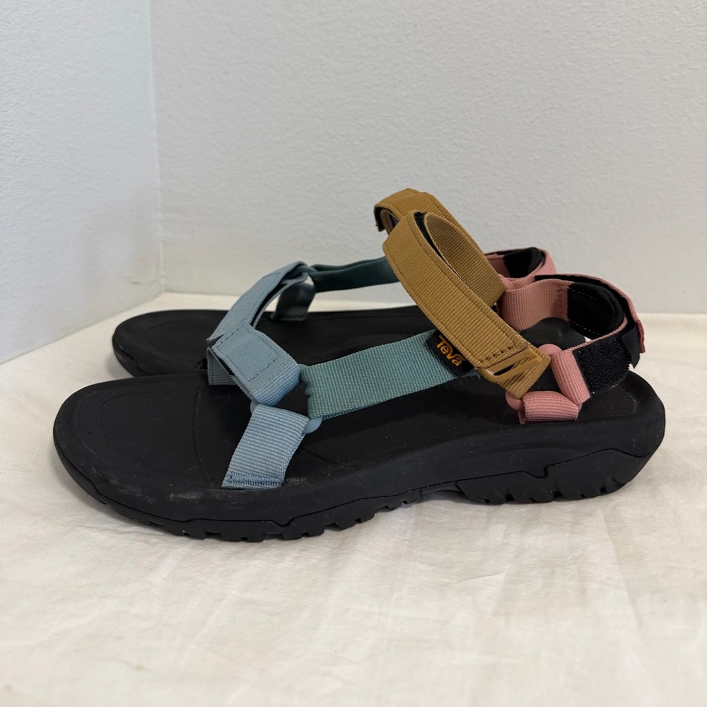 Teva Hurricane Strappy Hiking sandals multi color size 10 - Picture 5 of 9